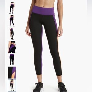 Sweaty Betty Power 7/8 length colorblock leggings Size 12 (XL)